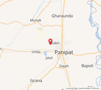 Map of Naurah, Haryana
