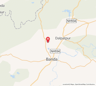 Map of Nauraj, Madhya Pradesh