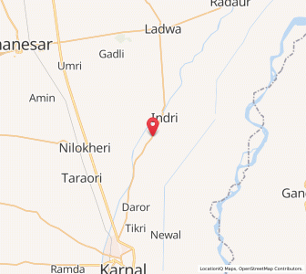 Map of Naurta, Haryana