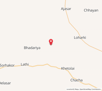 Map of Nautala, Rajasthan