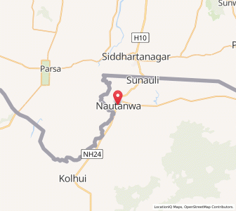 Map of Nautanwa, Uttar Pradesh
