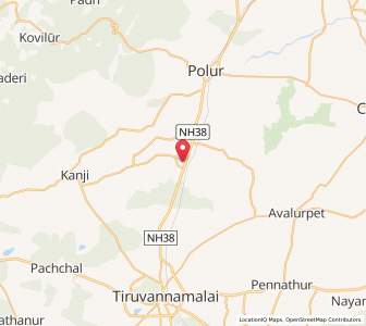 Map of Navadimangalam, Tamil Nadu