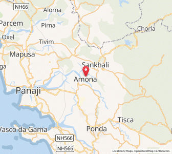 Map of Navelim, Goa