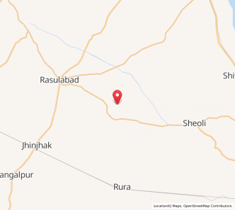 Map of Nawada Dani, Uttar Pradesh