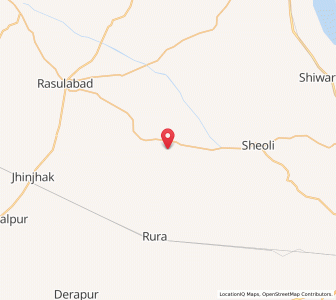 Map of Nawada Dhani, Uttar Pradesh