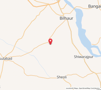 Map of Nawada Ghansi, Uttar Pradesh