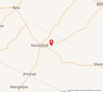 Map of Nawada Hira, Uttar Pradesh