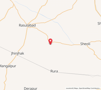 Map of Nawada Jaggaman, Uttar Pradesh
