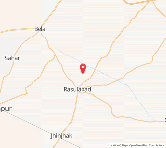 Map of Nawada Kachhwain, Uttar Pradesh