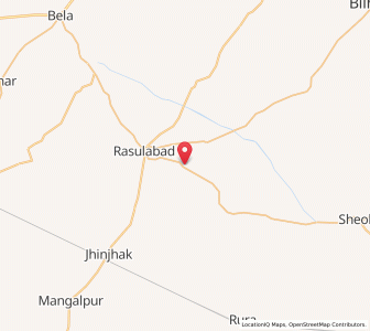 Map of Nawada Moti, Uttar Pradesh