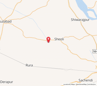 Map of Nawada Nawal, Uttar Pradesh