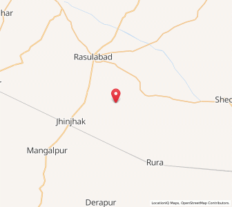 Map of Nawada Tanda, Uttar Pradesh
