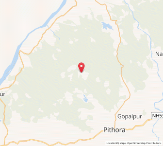 Map of Nawapara, Chhattisgarh