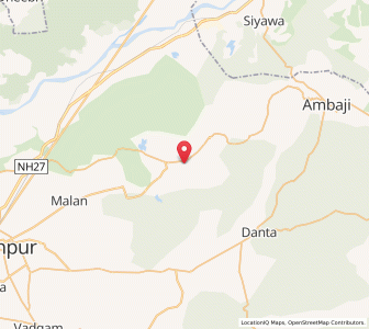 Map of Nawapas, Rajasthan
