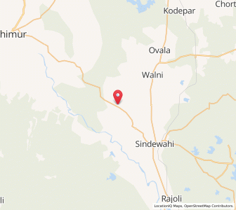 Map of Nawargaon Buzurg, Maharashtra
