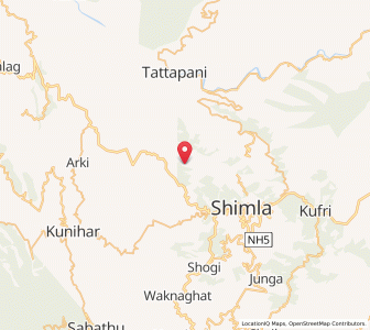 Map of Nayawag, Himachal Pradesh