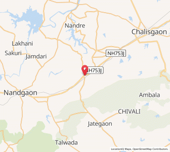 Map of Naydongri, Maharashtra