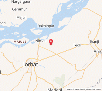 Map of Neamati, Assam