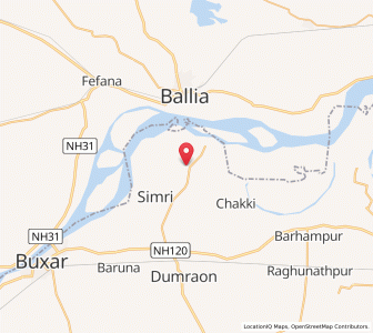 Map of Neazipur, Bihar
