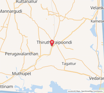 Map of Nedumbalam, Tamil Nadu