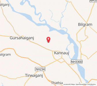 Map of Nekpur Khatri, Uttar Pradesh