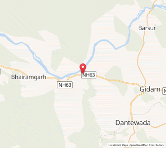 Map of Nelgora, Andhra Pradesh