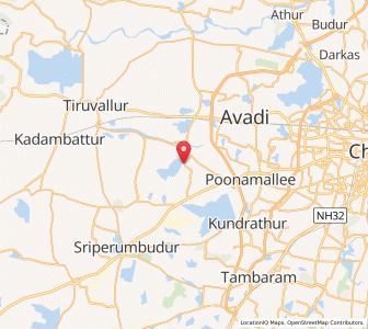 Map of Neman, Tamil Nadu