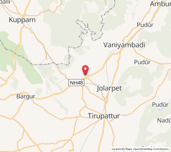 Map of Nemili, Tamil Nadu