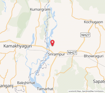 Map of Nepalipara, Assam