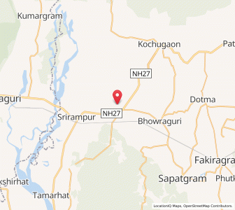 Map of Nepalpara, Assam