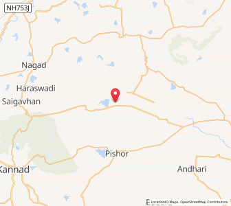 Map of Neupur, Maharashtra