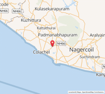 Map of Neyyur, Tamil Nadu