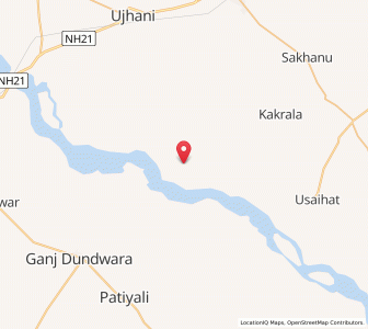 Map of Niazi Ka Nagla, Uttar Pradesh