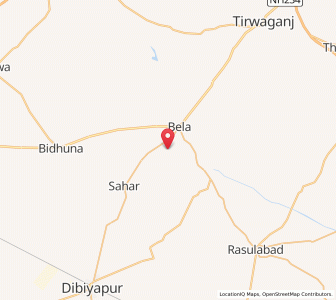 Map of Nibhar, Uttar Pradesh