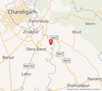 Map of Nibwa, Punjab