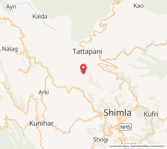 Map of Nichla Kangti, Himachal Pradesh