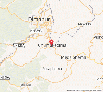 Map of Nichuguard, Nagaland
