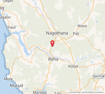 Map of Nigdi, Maharashtra
