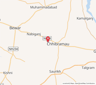 Map of Nigoh Khas, Uttar Pradesh