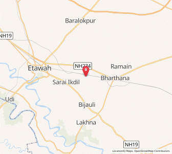 Map of Nigoh, Uttar Pradesh