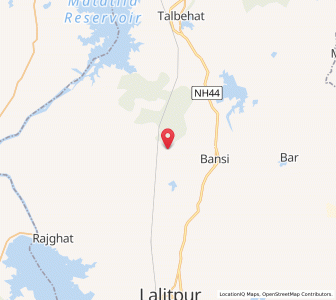 Map of Nigoi, Uttar Pradesh