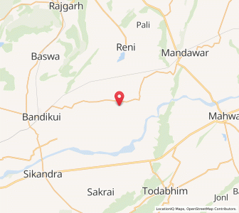 Map of Nihalpur, Rajasthan
