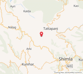 Map of Niharag, Himachal Pradesh
