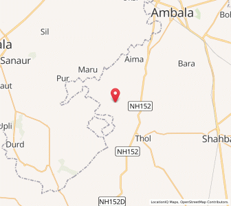 Map of Niharsa, Haryana