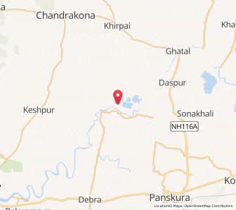 Map of Nij Narajol, West Bengal