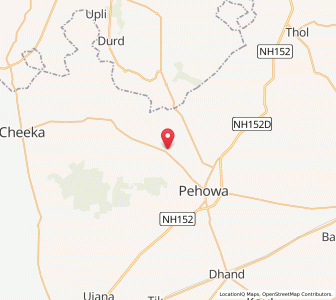 Map of Nikka Siana, Haryana