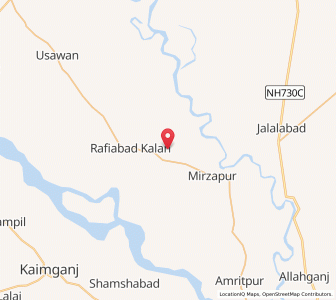 Map of Nikra, Uttar Pradesh