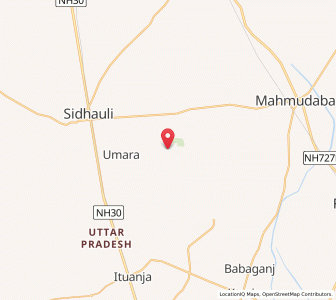 Map of Nilgaon, Uttar Pradesh