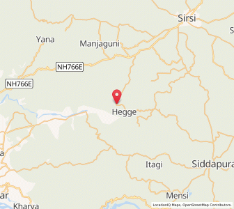 Map of Nilkund, Karnataka