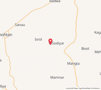 Map of Nilsar, Rajasthan